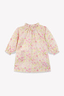 Robe - Dahli fleurs Bébé voile de coton