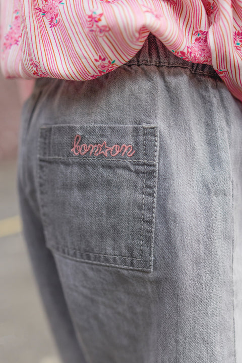 Pantalon - Jade chambray gris - Image principale