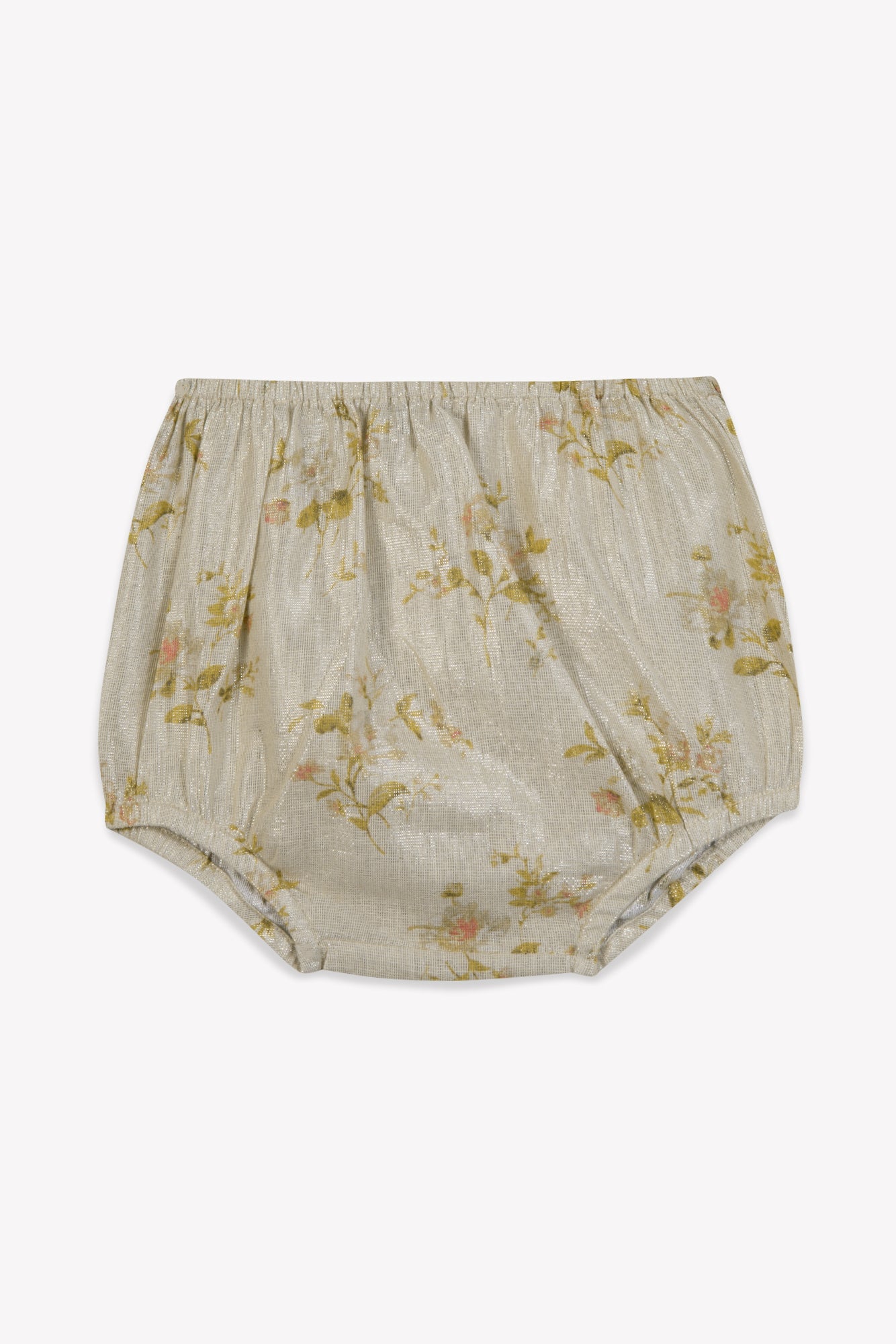 Bloomer - Idole rose Bébé coton lurex print rose