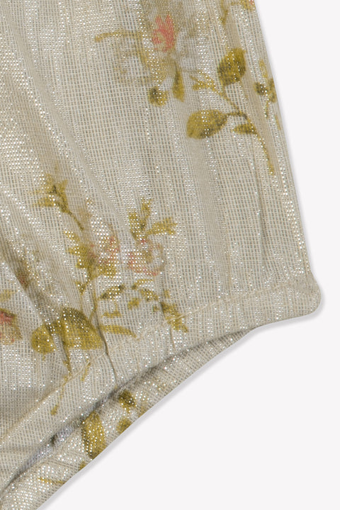 Bloomer - Idole rose Bébé coton lurex print rose - Image principale