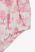 Bloomer - Idol Pink Baby Cotton shaped Print Jouy