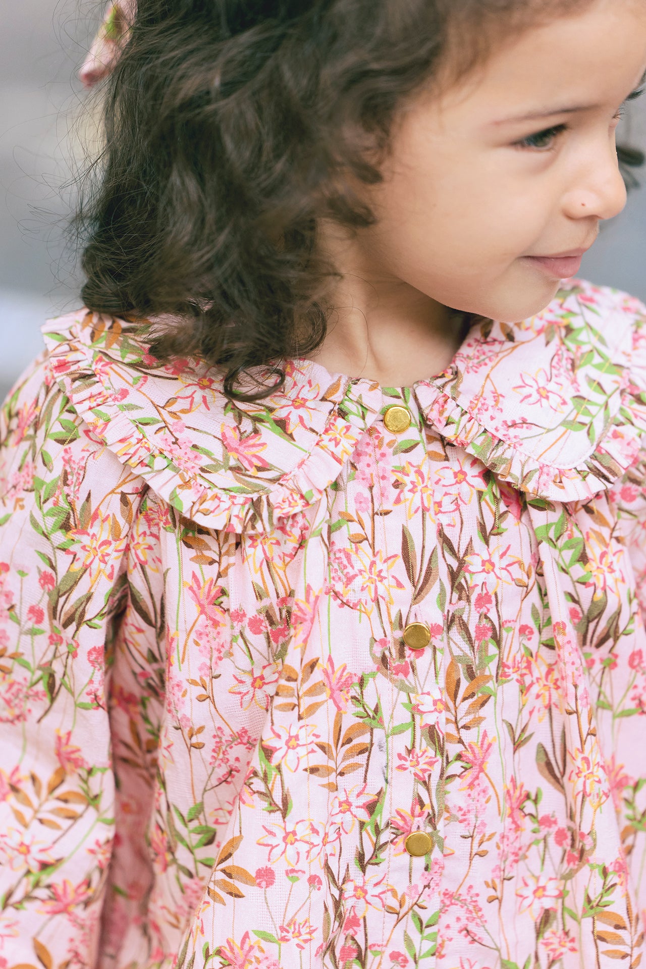 Robe - Heidi fleur Edelweiss rose