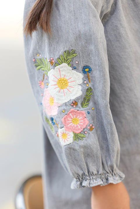 Robe - Deb chambray gris - Image principale