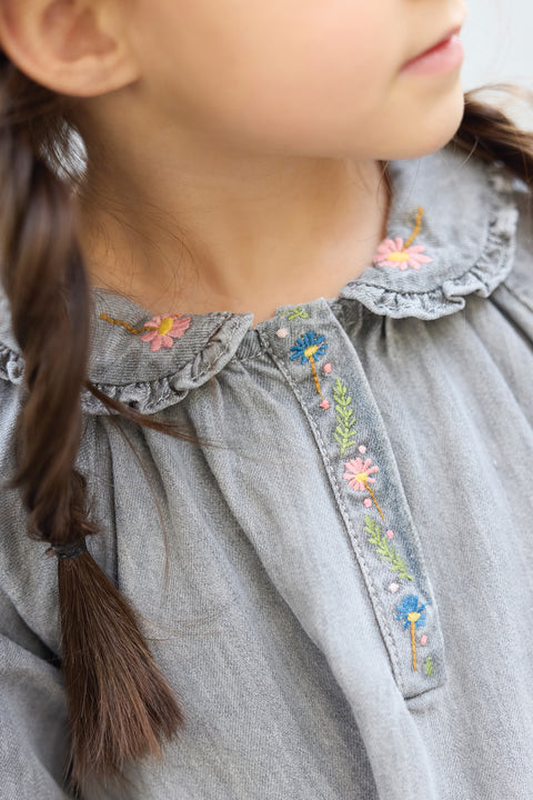 Robe - Deb chambray gris - Image principale