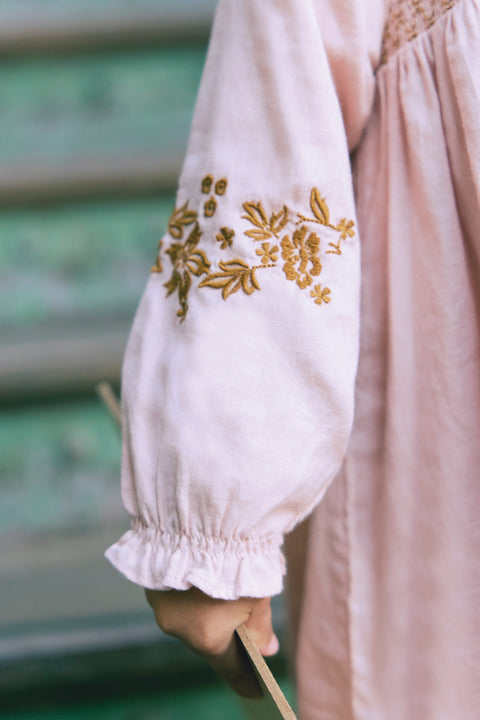 Robe - Rose 100% coton - Image principale