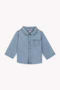 Shirt - Blue pan Baby Cotton Chambray