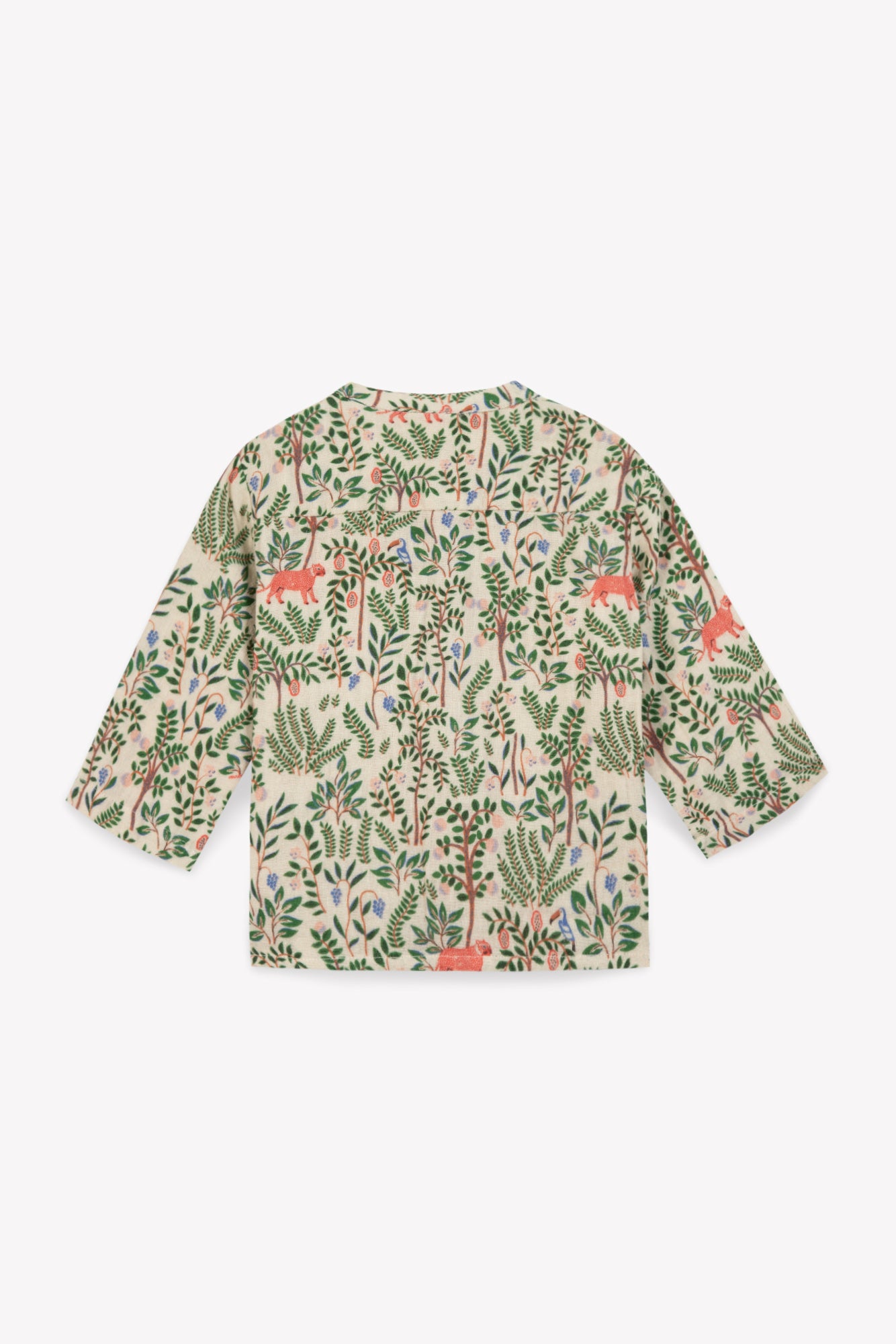 Chemise - Gabin savane Bébé double gaze coton imp
