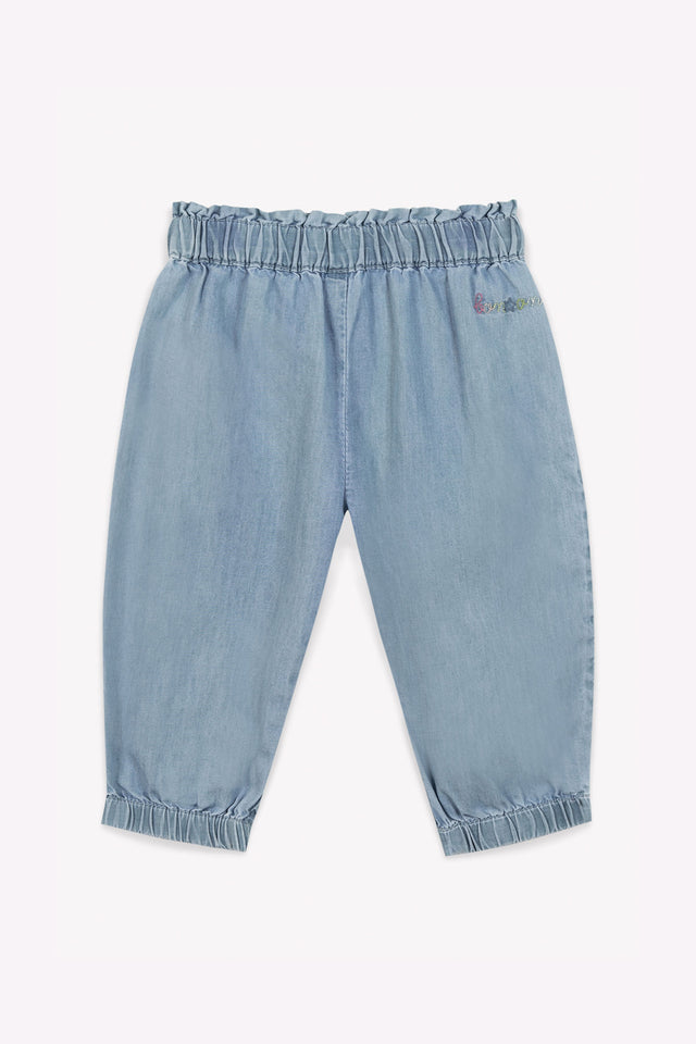 Pantalon - Biscotte bleu Bébé chambray - Image principale