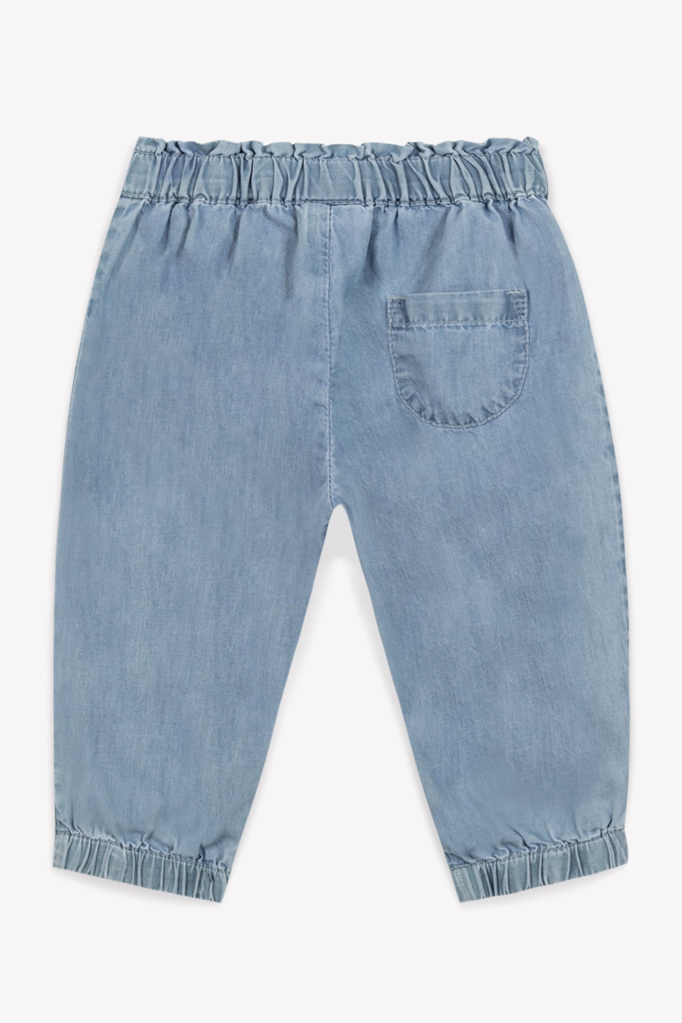 Trousers - Biscotte Blue Baby chambray