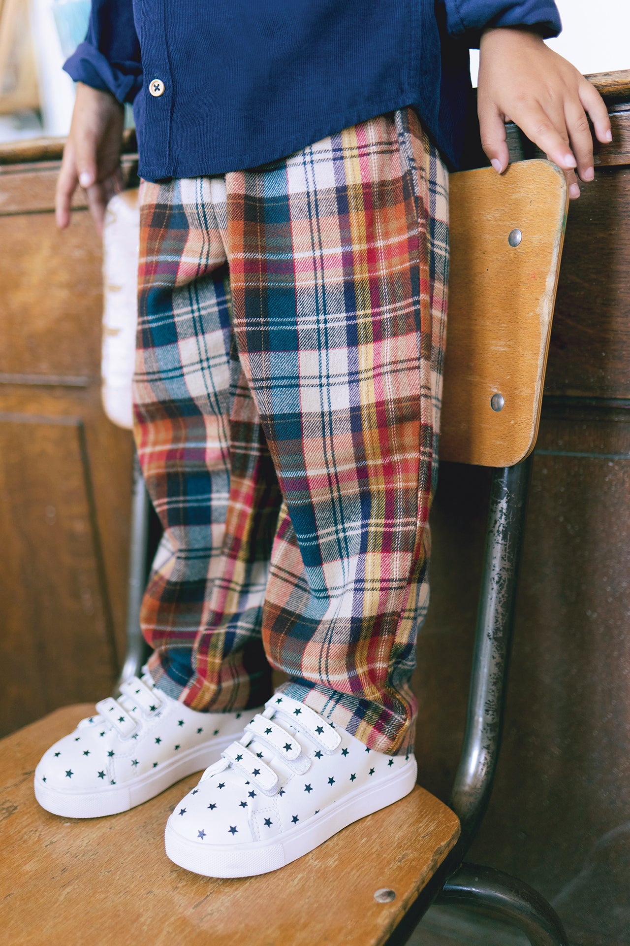 Trousers - Gino Check bucheron