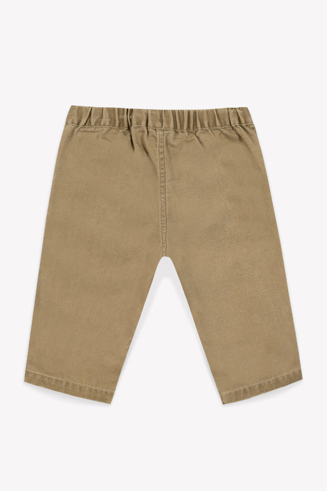 Pantalon - Darius beige Bébé coton lin - Image alternative