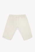 Trousers - Darius Ecru  Baby cotton twill
