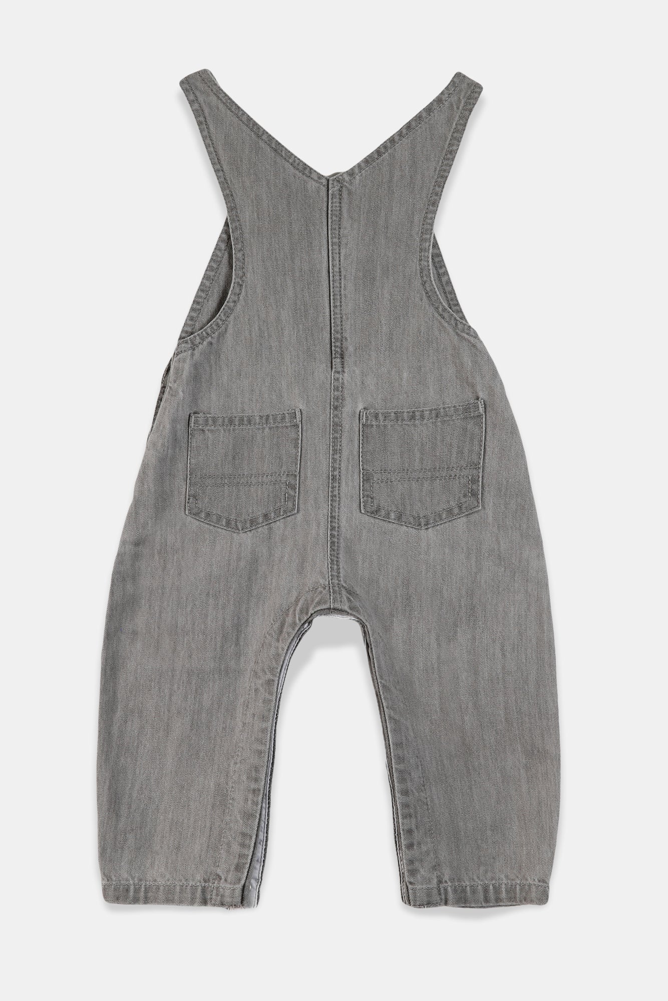 Salopette - Icare chambray gris