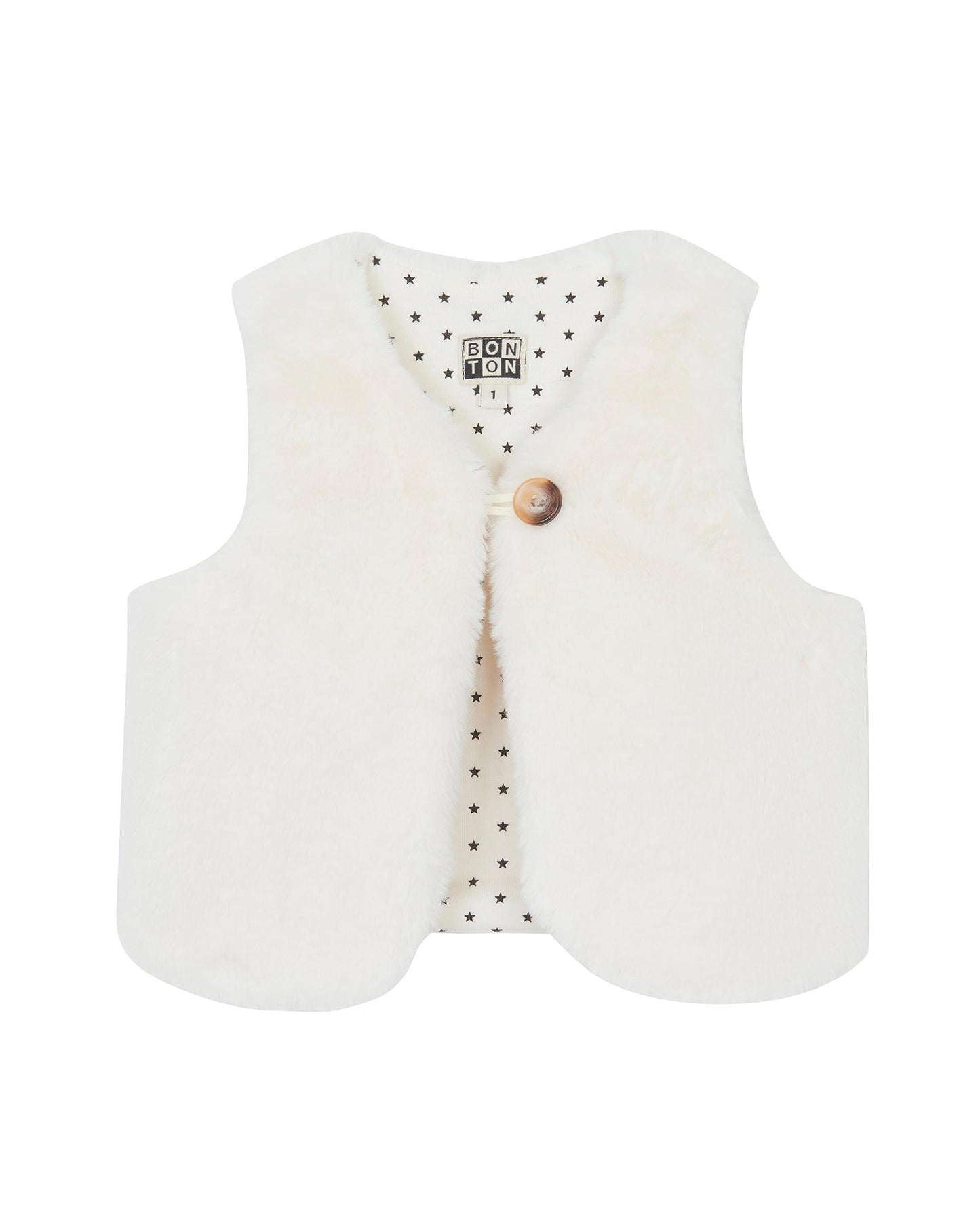 Cardigan Sandless - Beti Beige polar