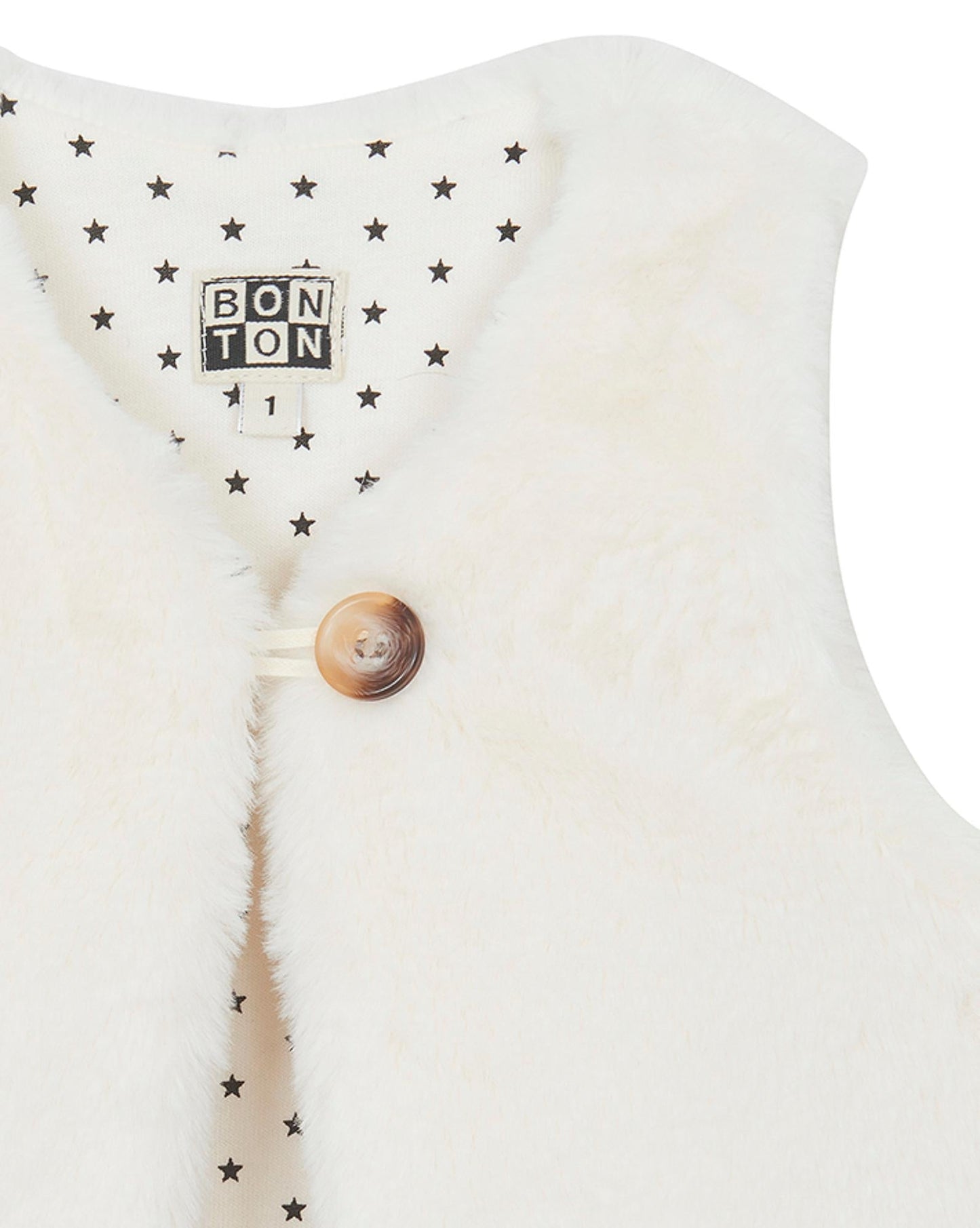 Cardigan Sandless - Beti Beige polar