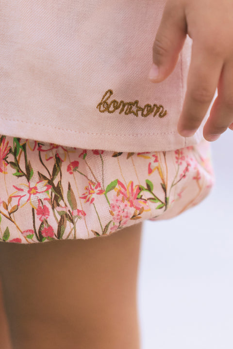 Bloomer - Bombe fleur edelweiss rose clair - Image principale