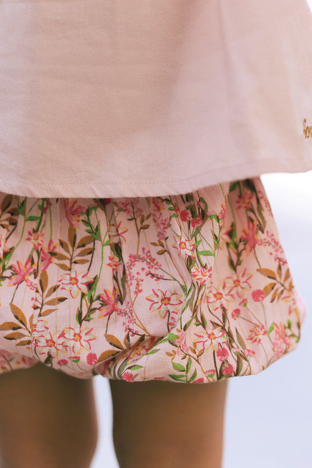 Bloomer - Bombe fleur edelweiss rose clair - Image principale