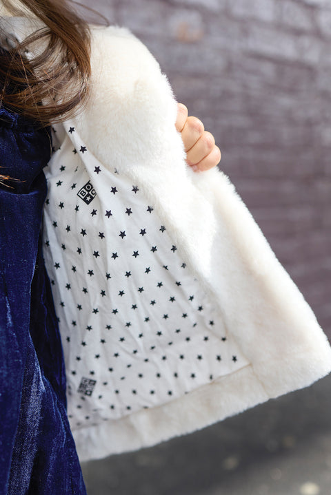 Manteau - Saturne crème bonton - Image principale