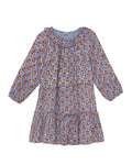 Dress - Daria brown in cotton Print blockprint