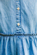 Dress - Ilona Bleue Chambray Cotton