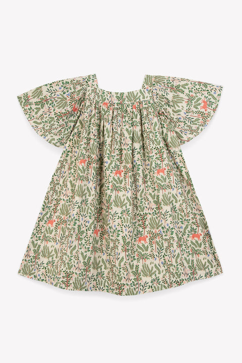 Robe - Nopales savane double gaze coton imprimée - Image principale