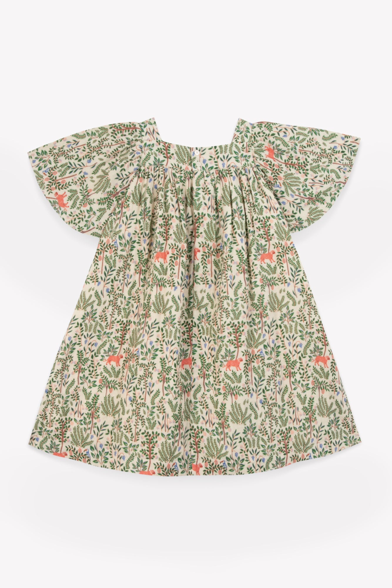 Robe - Nopales savane double gaze coton imprimée
