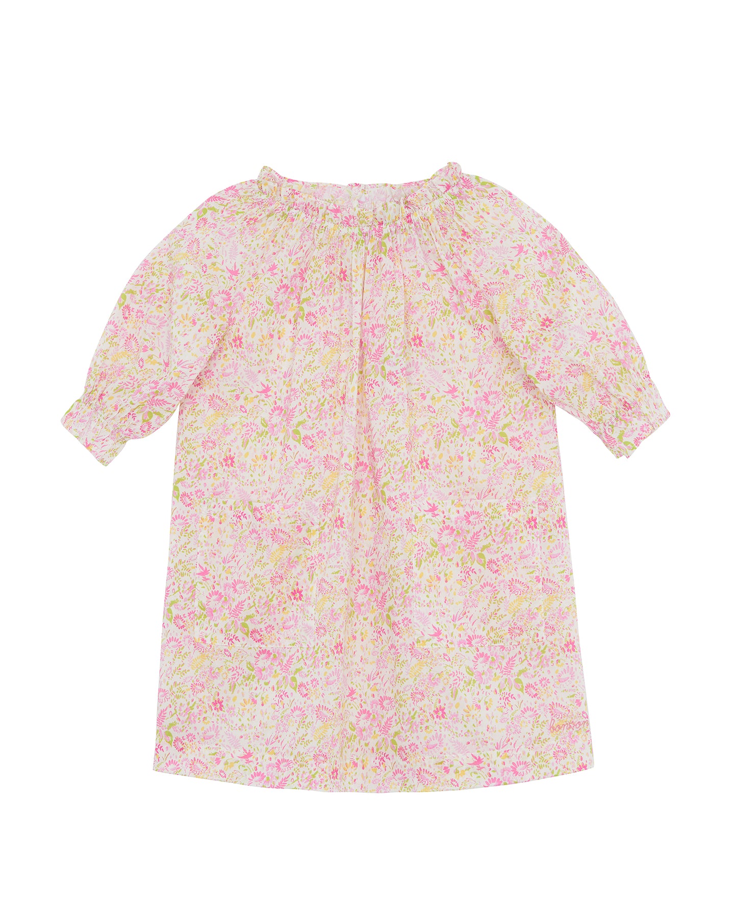 Robe - Charlie fleurs voile de coton