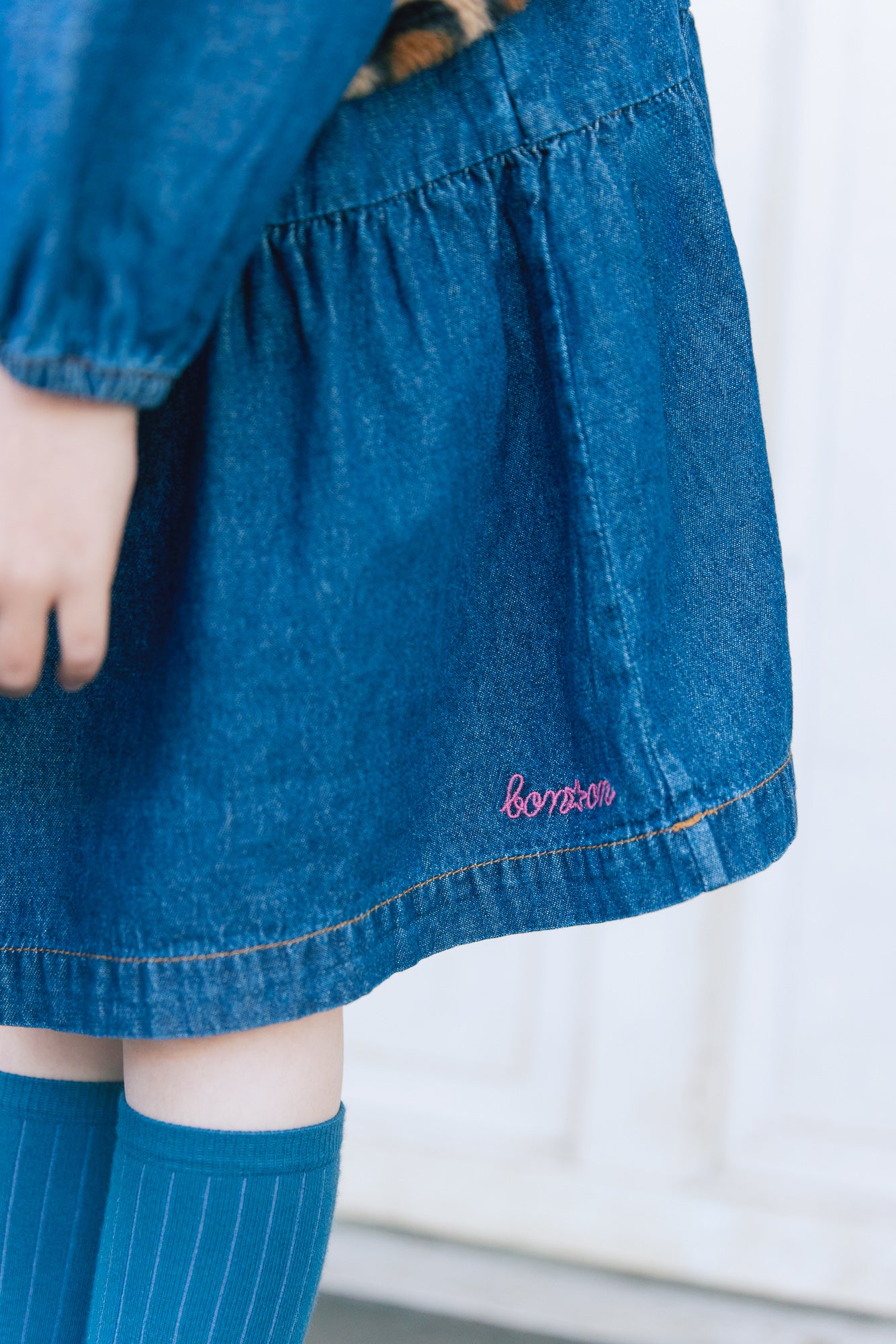 Robe - Janet chambray bleu