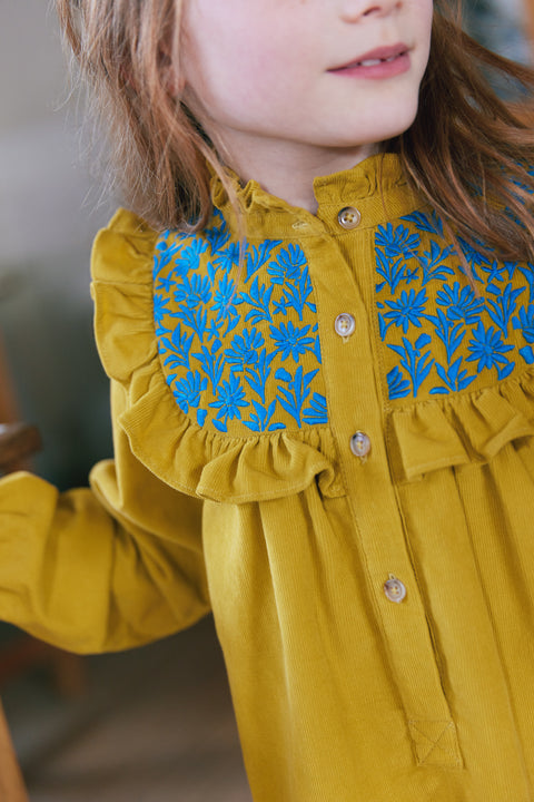 Robe - Pennylane jaune retro - Image principale