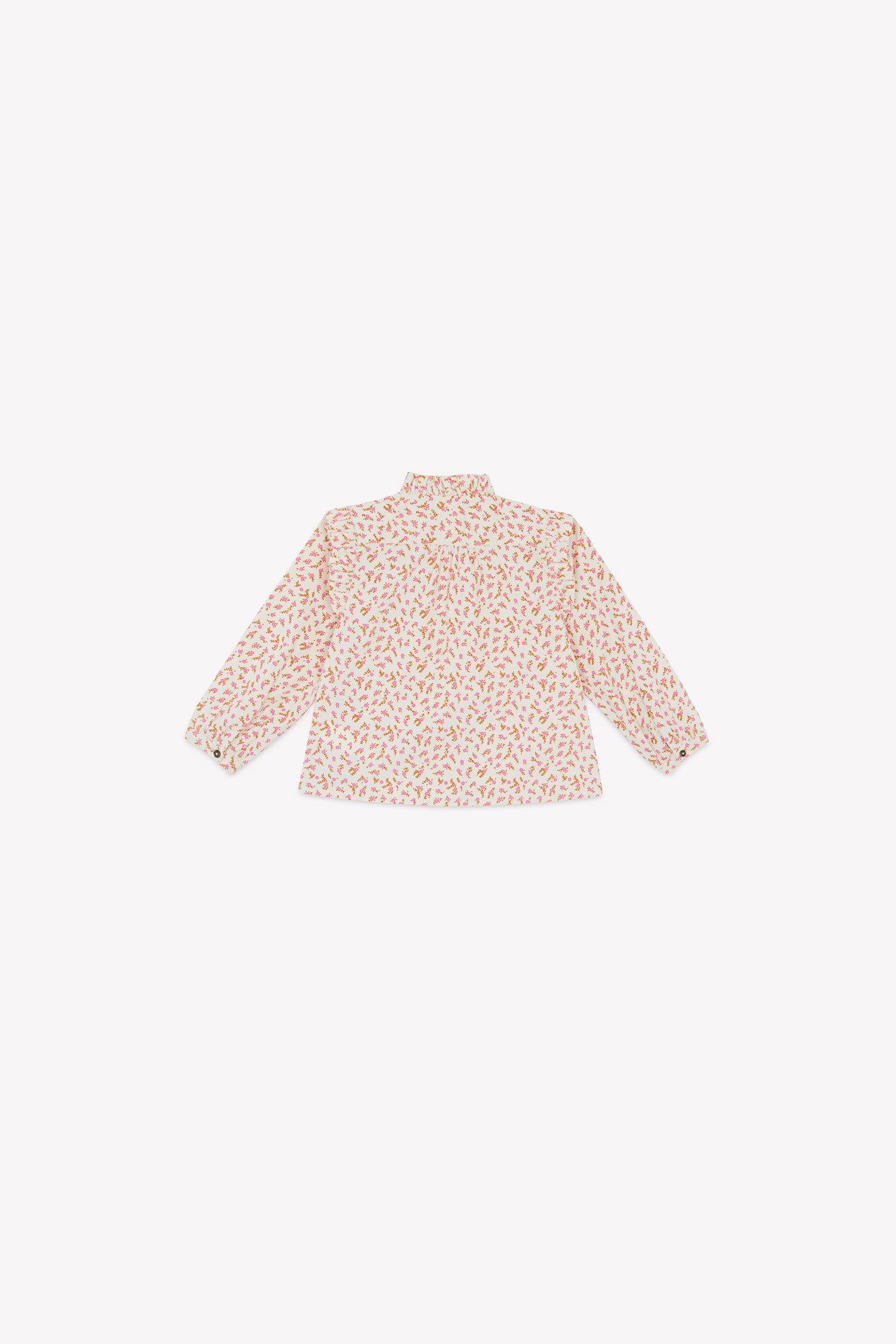 Blouse - Dory imprimé fleuri rose
