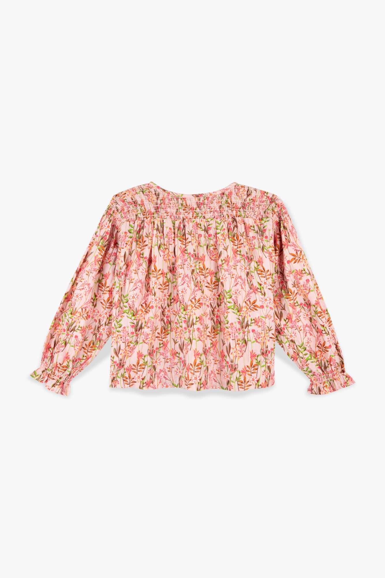Blouse - Rose imprimé fleur edelweiss