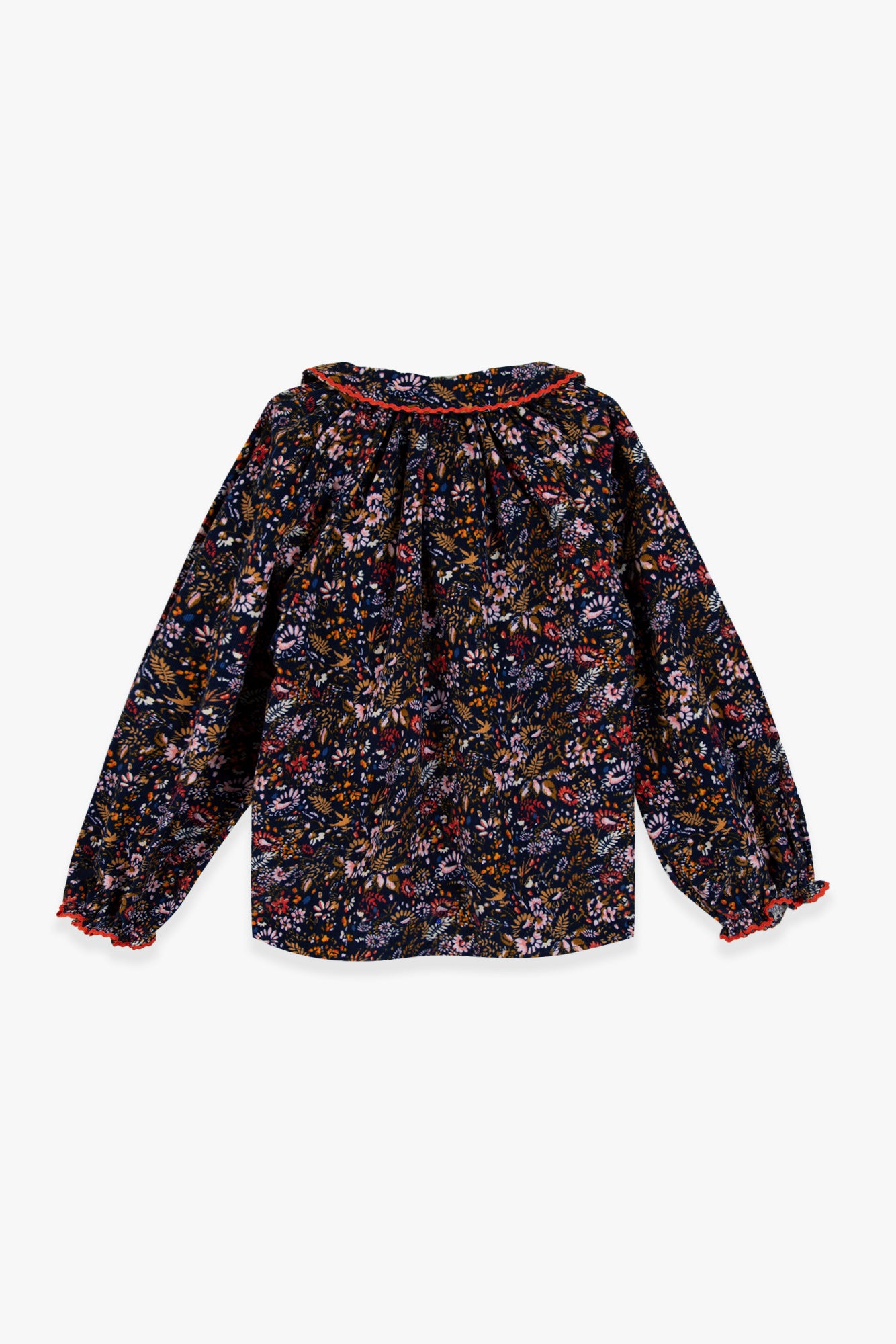 Blouse - Figue velours imprimé october flower