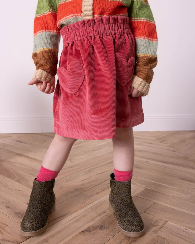 Skirt - Douchka Pink in Velvet - Image alternative