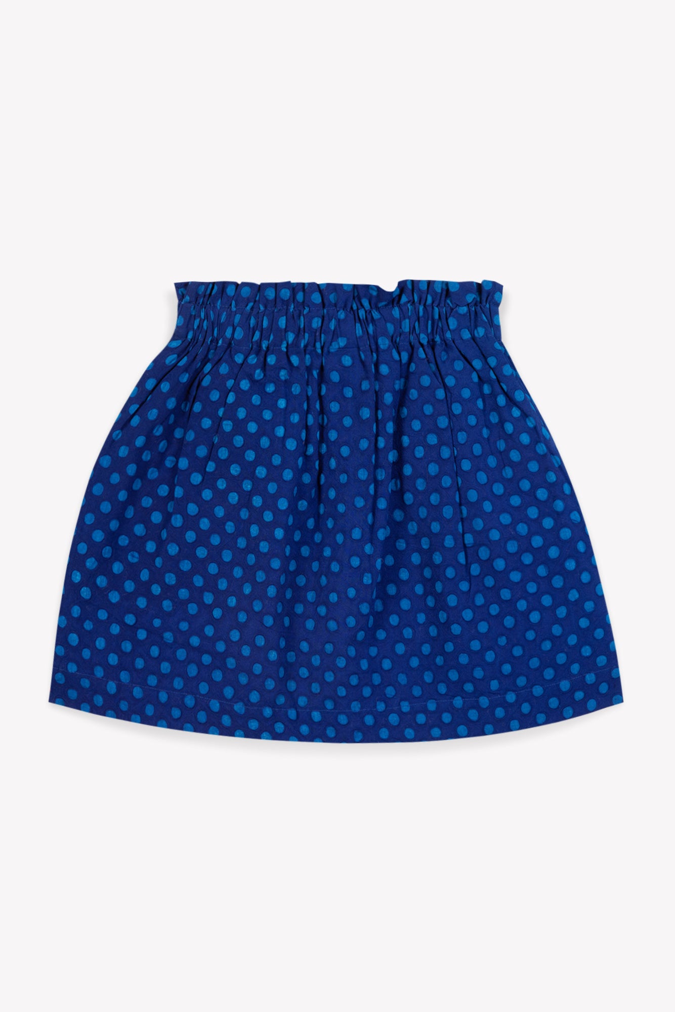 Skirt - Blue Douchka Poplin pea cotton