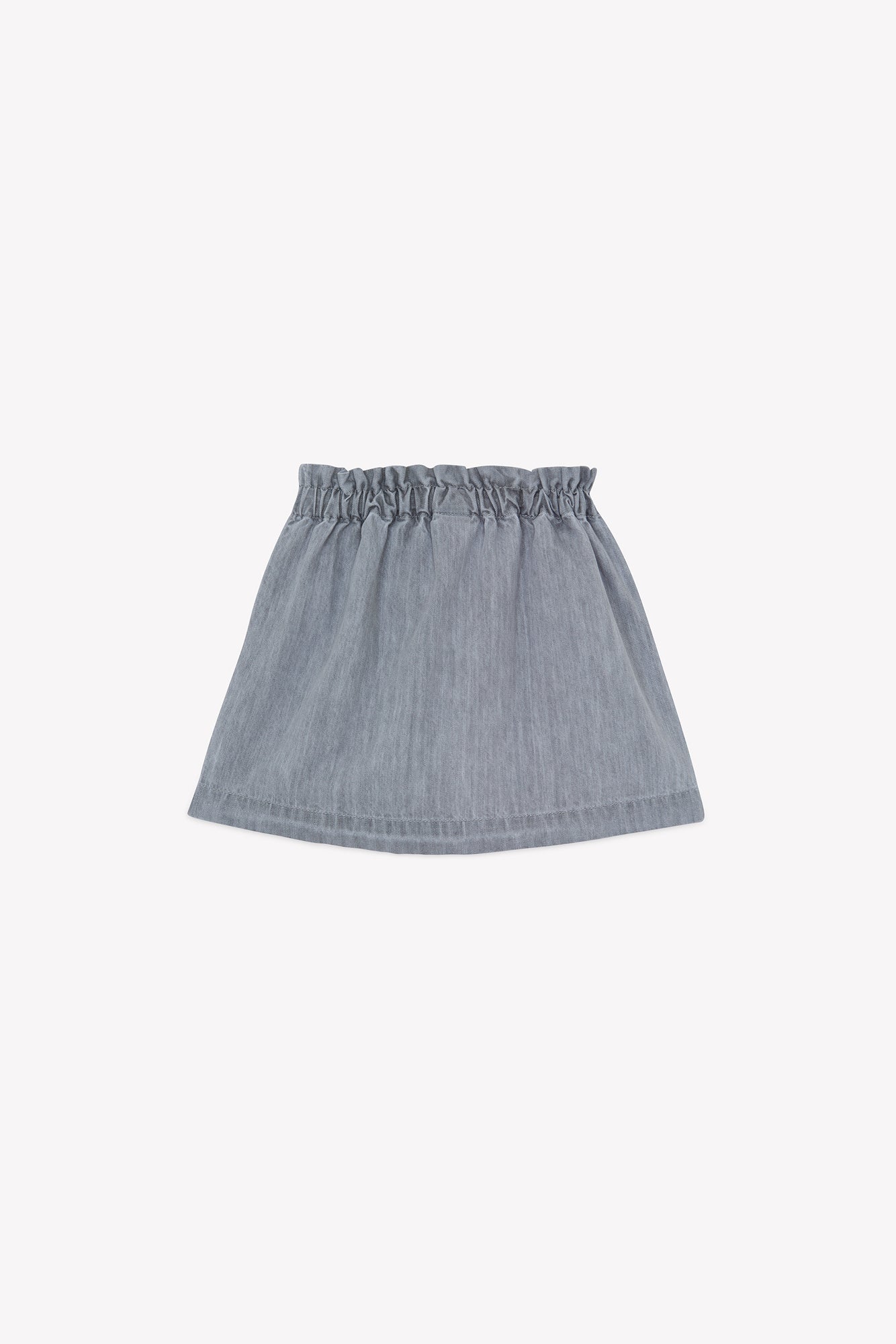 Jupe - Douchka chambray gris