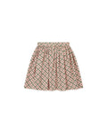 Skirt - Hedda Pink in cotton Print geometric