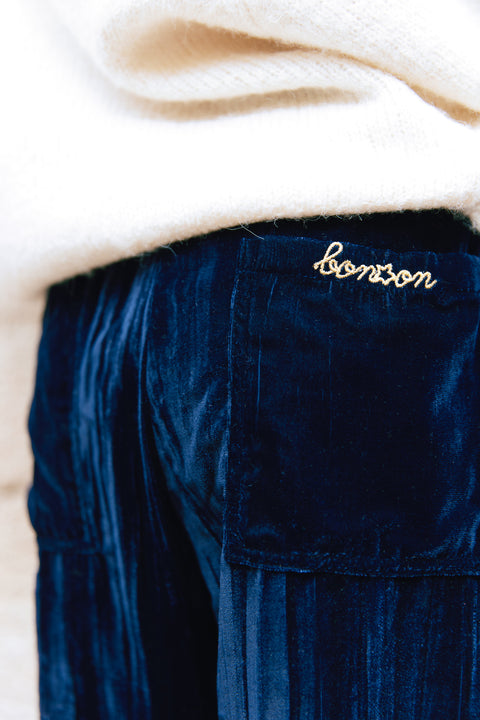 Pantalon - Chacha navy bonton - Image principale