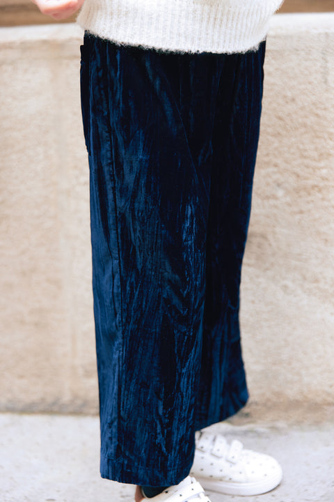 Pantalon - Chacha navy bonton - Image principale