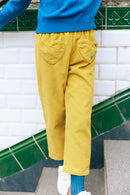 Pantalon - Duck jaune retro