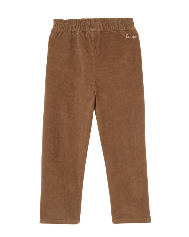 Pantalon - Duck marron en velours côtelé - Image alternative