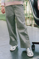 Pantalon - Janot chambray gris