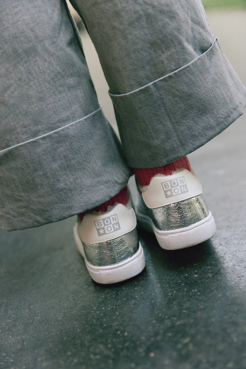 Pantalon - Janot chambray gris - Image principale