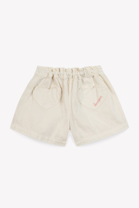 Short - Geek écru twill de coton - Image principale