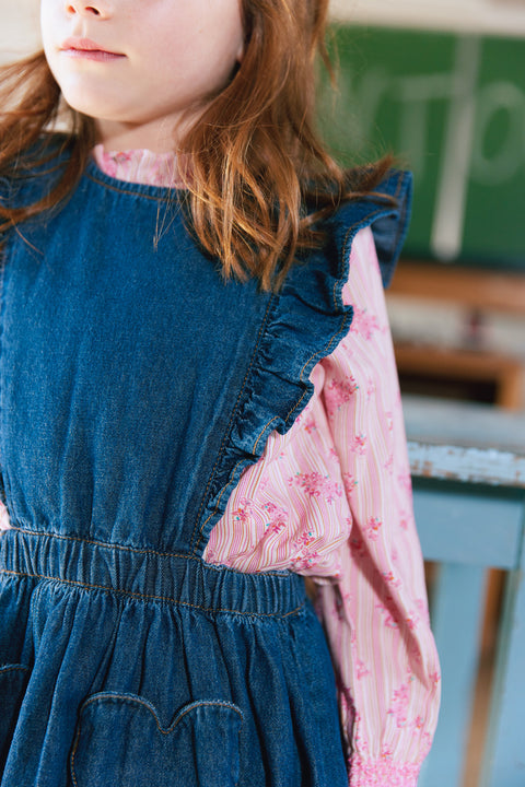 Robe - Judith chambray bleu - Image principale