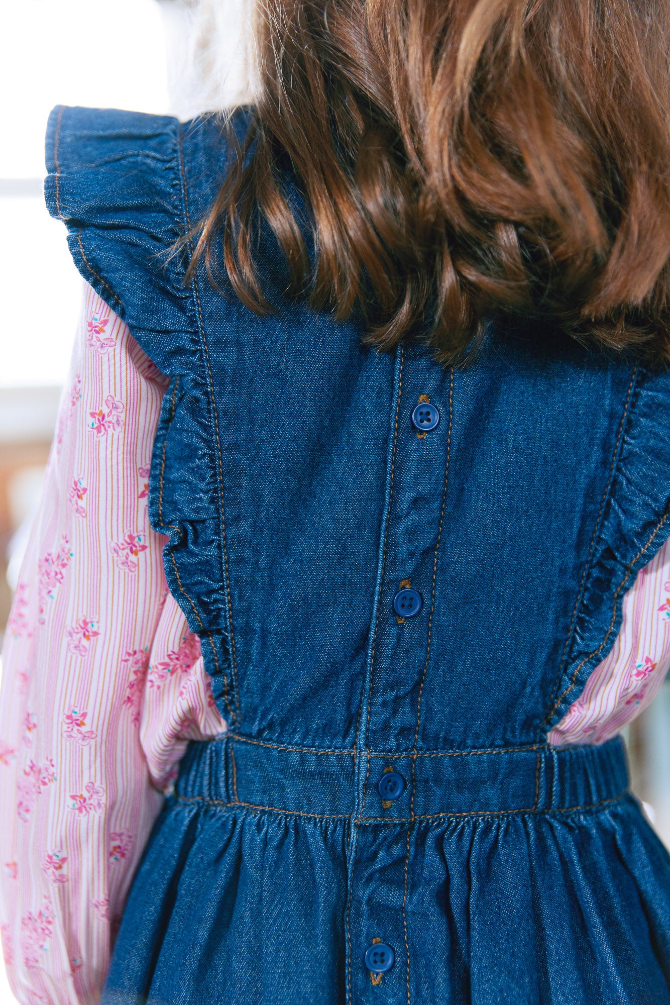Robe - Judith chambray bleu