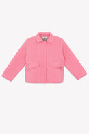 Veste - Ico rose double gaze organique