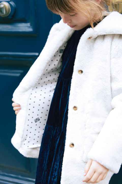 Manteau - Saturne crème bonton - Image principale