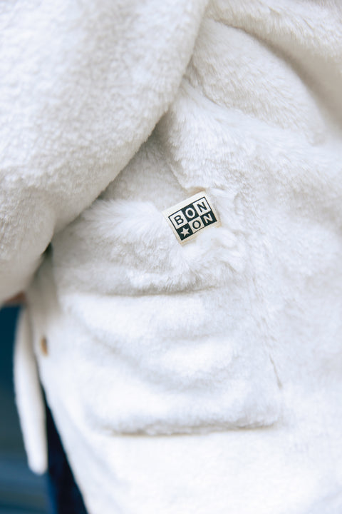 Manteau - Saturne crème bonton - Image principale