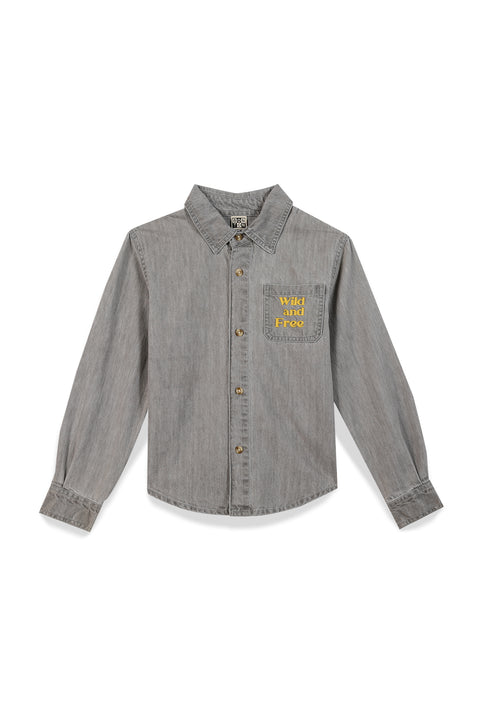 Chemise - Paname chambray gris - Image principale