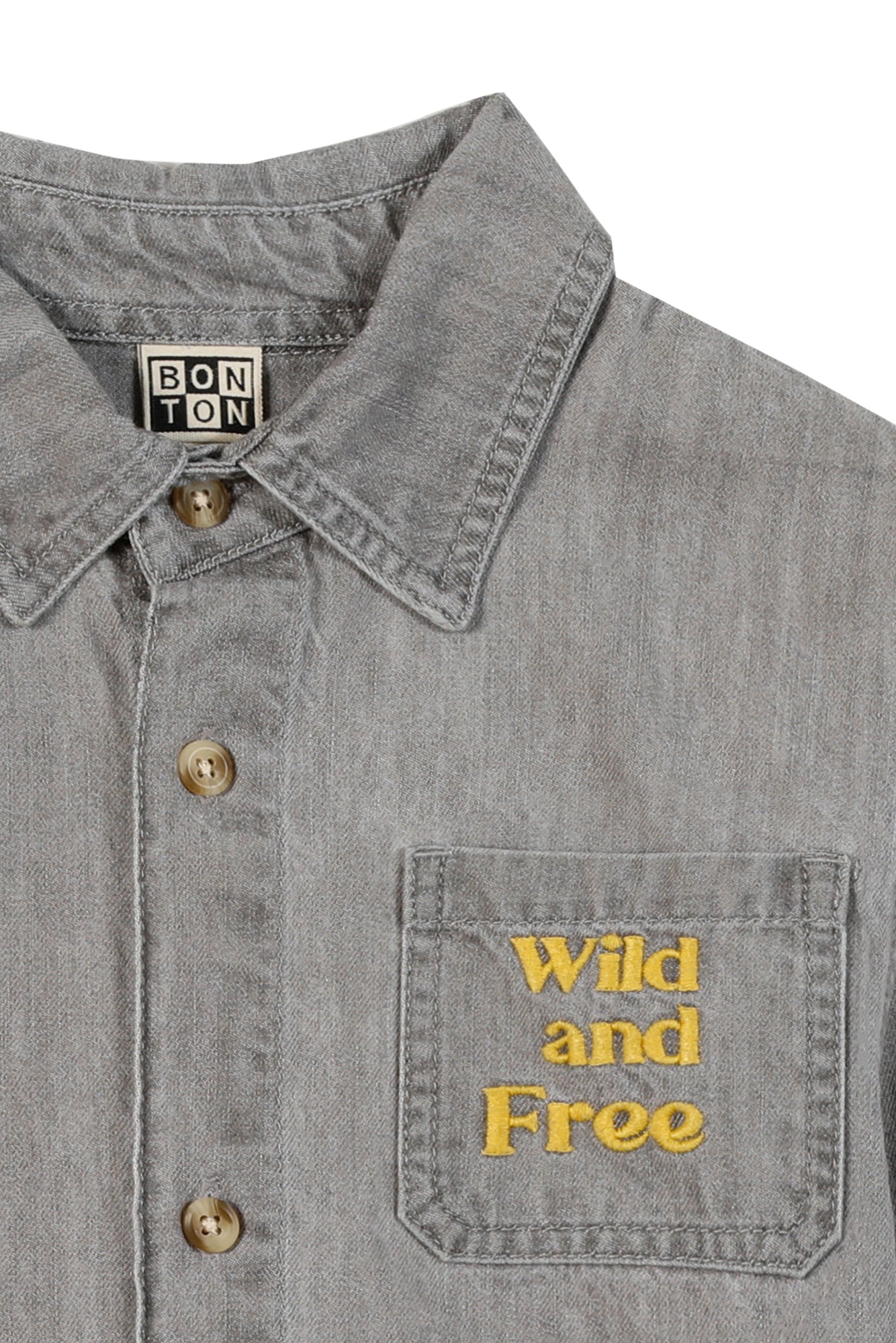 Chemise - Paname chambray gris